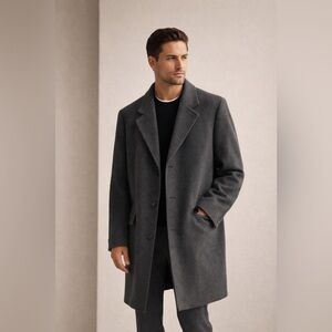 Vintage Wool & Cashmere Overcoat